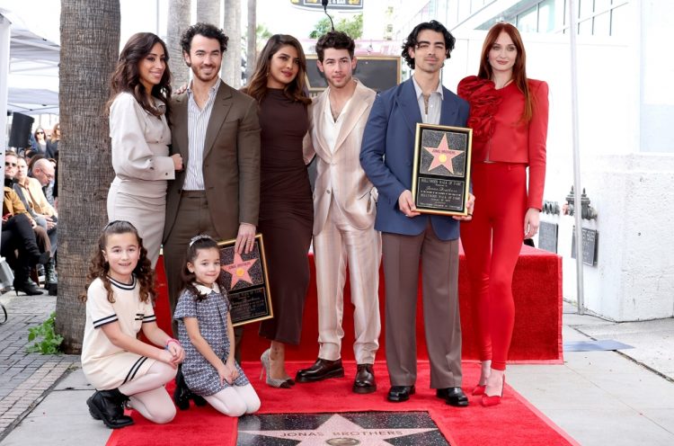 Nick Jonas & Priyanka Chopra’s Baby Malti Makes First Public Appearance at Hollywood Walk of Fame Ceremony