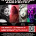 Jan 19 | A Night of Poetry, Music to End Displacement