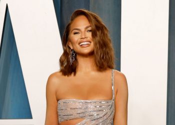 Chrissy Teigen Tries to Breastfeed Baby Esti While Her Son Shows Off His Counting Skills