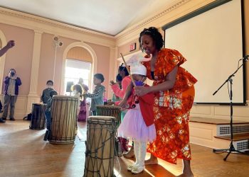 Families celebrate MLK Day with dance, music and storytelling at the New Haven Museum