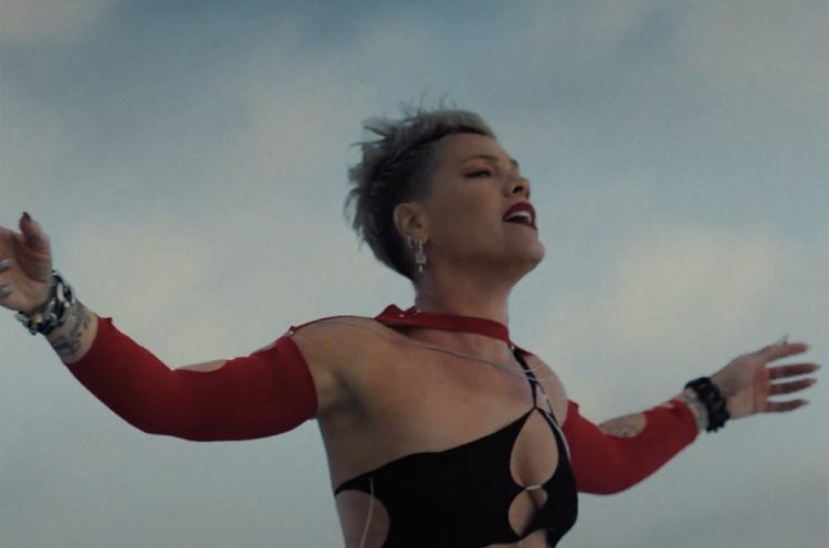 P!nk Dances, Floats Over the Ocean and Promises She’s Got You in Dramatic ‘Trustfall’ Video