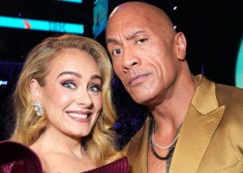 Dwayne Johnson reveals “great lengths” he went to surprise Adele at Grammys