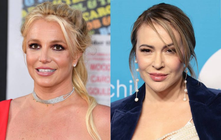 Britney Spears accuses Alyssa Milano of “bullying” her with concerned tweet