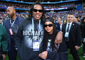 Jay-Z Takes Blue Ivy on Daddy-Daughter Date to 2023 Super Bowl