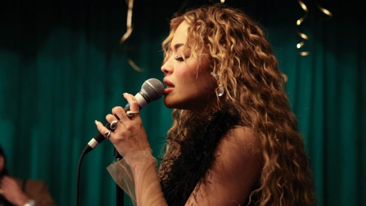 Rita Ora Hosts and Performs New Single at Pre-Grammy Awards Party