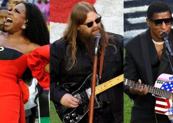 Super Bowl Preshow: Sheryl Lee Ralph Performs “Lift Every Voice and Sing,” Chris Stapleton Sings National Anthem