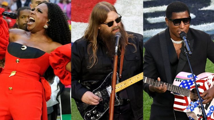 Super Bowl Preshow: Sheryl Lee Ralph Performs “Lift Every Voice and Sing,” Chris Stapleton Sings National Anthem
