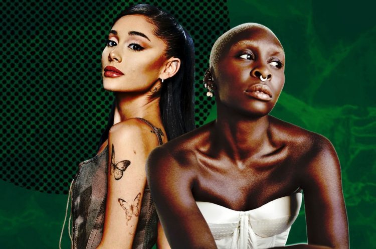 Ariana Grande Is ‘Up to (No) Good’ in Behind-the-Scenes ‘Wicked’ Set Pics with Cynthia Erivo