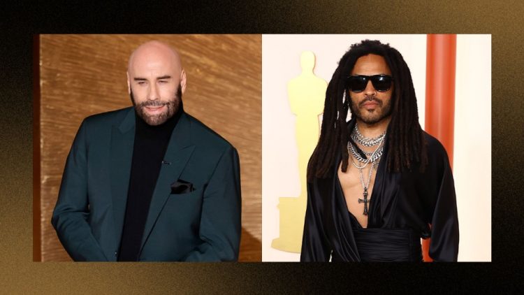 Oscars: Lenny Kravitz Performs During In Memoriam Segment Introduced by Emotional John Travolta