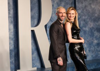 Behati Prinsloo Shares Peek at Baby No. 3 in Maroon 5 Las Vegas Photos