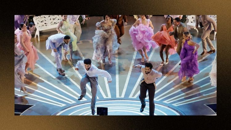 “Naatu Naatu” From ‘RRR’ Gets Lively Oscars Performance