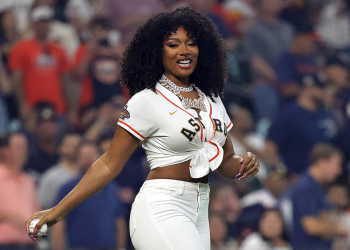 Hometown Hot Girl: Megan Thee Stallion Throws First Pitch for Houston Astros Opening Day