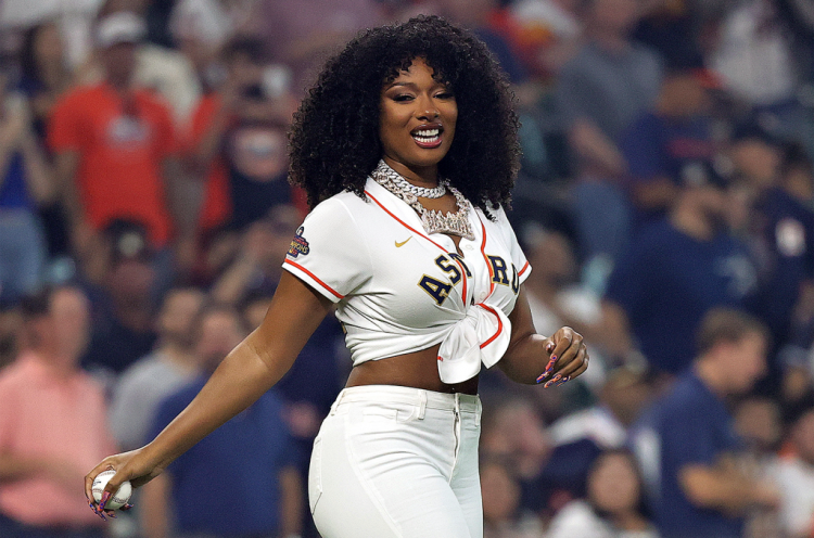 Hometown Hot Girl: Megan Thee Stallion Throws First Pitch for Houston Astros Opening Day