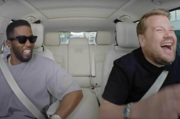 James Corden Gets Lovemaking Advice, Corrects ‘Diddy’ Lyrics During ‘Carpool Karaoke’ Ride With P. Diddy