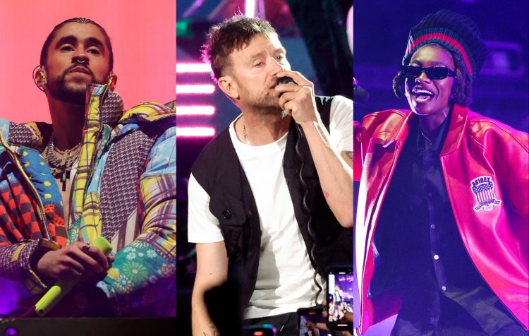 Gorillaz perform with Bad Bunny, Little Simz and more during Coachella 2023 weekend two set