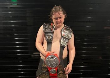 Watch Lewis Capaldi become wrestler Booker T to celebrate fifth Number One single