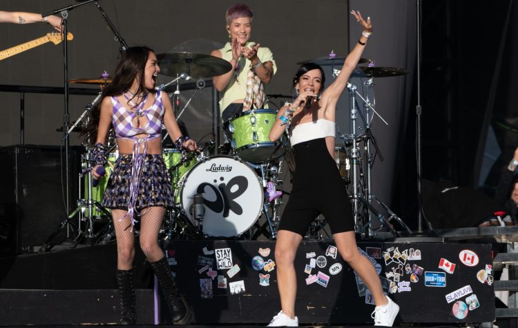 Lily Allen recorded new music after joining Olivia Rodrigo onstage at Glastonbury