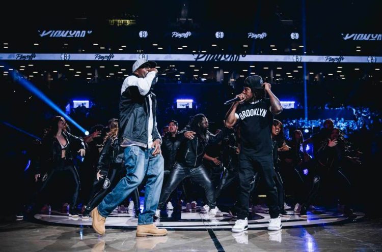 M.O.P. Show Why They’re Hometown Heroes With ‘Ante Up’ Performance at Brooklyn Nets Playoff Game