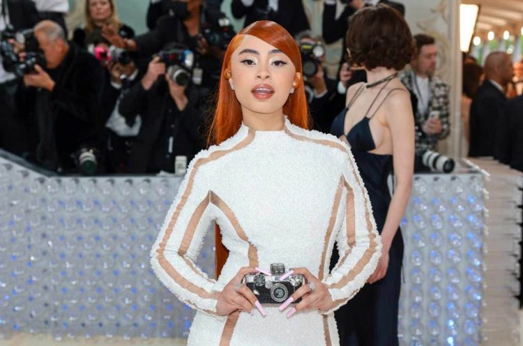 Ice Spice Trades Her Trademark Curls for Sleek Hair & Dress in Met Gala Debut
