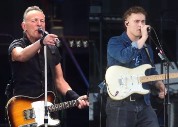 Sam Fender cries after meeting his hero Bruce Springsteen: “Full circle moment complete”