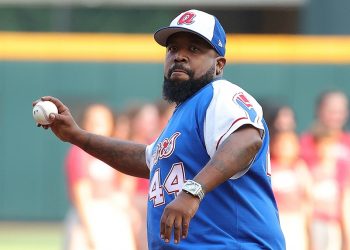 Big Boi Throws the First Pitch for Atlanta Braves on Outkast Night