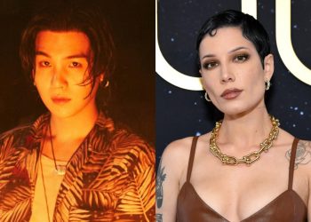 Halsey makes surprise appearance at BTS member Suga’s LA concert