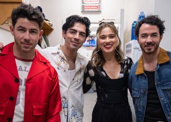 Haley Lu Richardson Serves as Official Jonas Brothers Correspondent for the ‘Today’ Show