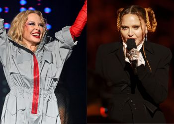 Kylie Minogue teases Madonna collab and US tour
