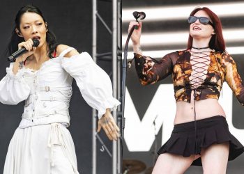 MUNA’s Katie Gavin joins Rina Sawayama on stage at Bonnaroo