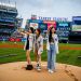 Aespa Throws First Pitch for New York Yankees