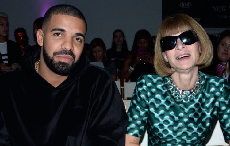 Drake using monstrous Anna Wintour tour visual after Vogue lawsuit