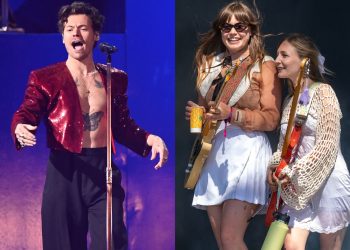 Watch Harry Styles play ‘Wet Dream’ with Wet Leg