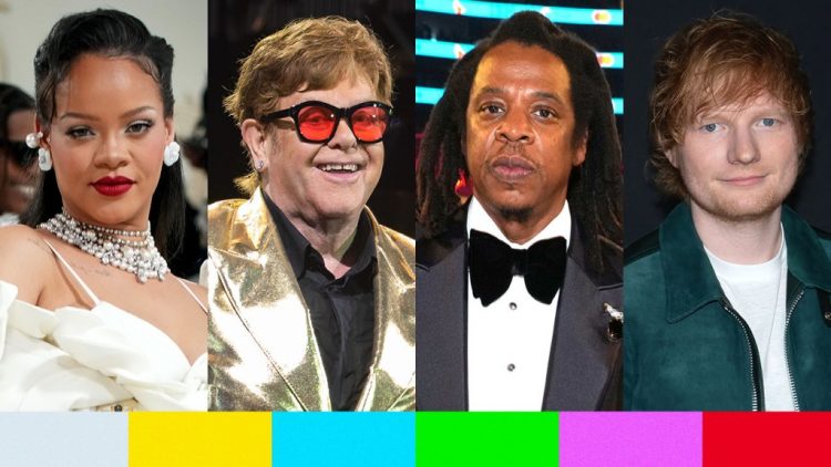 Musicians at the Emmys: Rihanna, Jay-Z, Ed Sheeran, Elton John, Selena Gomez, Dolly Parton, Lizzo Score Nominations