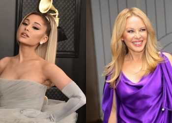Ariana Grande celebrates London Pride by lip-syncing to Kylie Minogue’s ‘Padam Padam’
