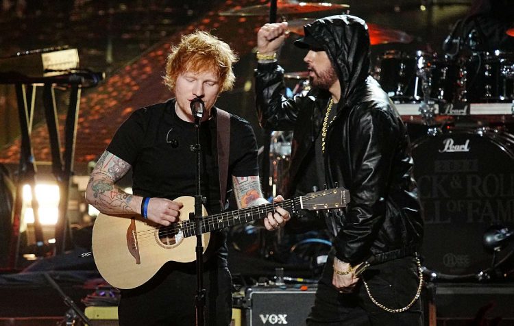 Watch Eminem join Ed Sheeran onstage during ‘Mathematics’ US tour