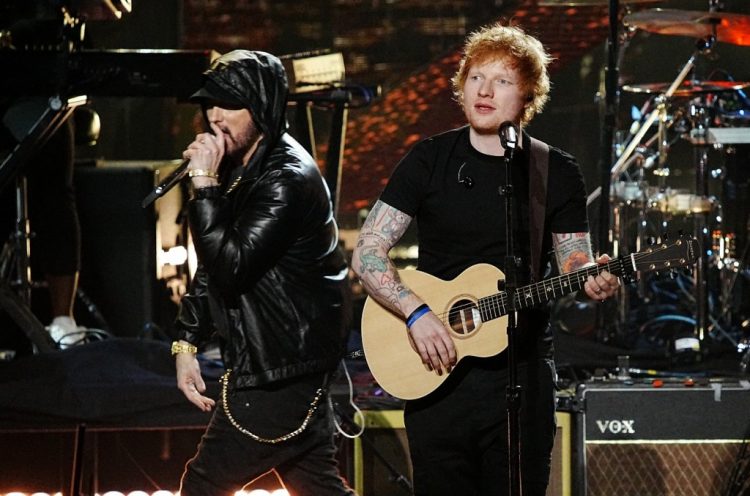Eminem Joins Ed Sheeran Onstage for ‘Lose Yourself’ and ‘Stan’ at Detroit’s Ford Field