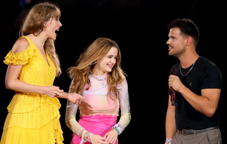Watch Taylor Lautner join Taylor Swift onstage during ‘Eras’ tour stop
