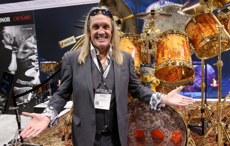 Iron Maiden drummer Nicko McBrain reveals he suffered stroke that left him paralysed on one side