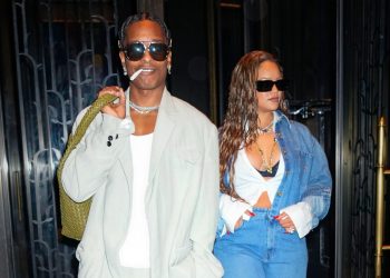 Rihanna Flashes Giant Ring While Celebrating A$AP Rocky’s Birthday in NYC