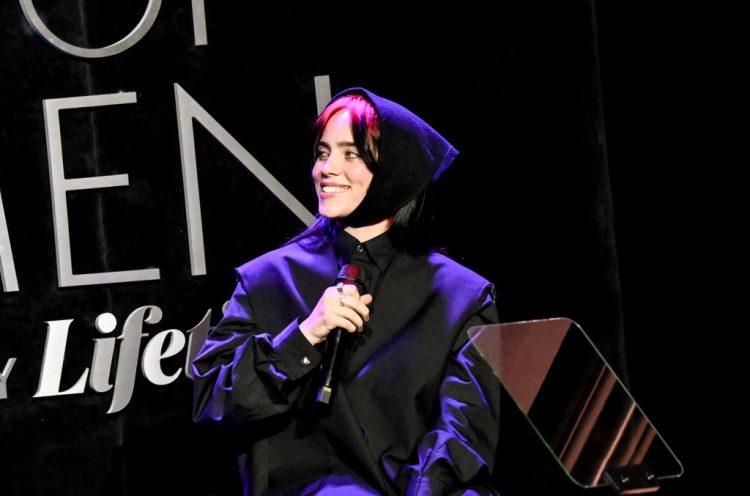 Billie Eilish Tears Up During Power of Women Event Speech: ‘I Feel Very Proud… Very Honored to Be Here’