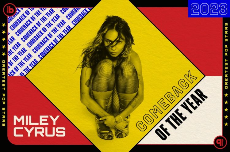 Billboard’s Greatest Pop Stars of 2023: Comeback Artist of the Year — Miley Cyrus