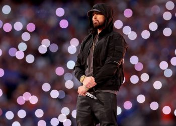 Eminem Loses It When Camera Catches Him Cheering on Beloved Detroit Lions During Playoff Win