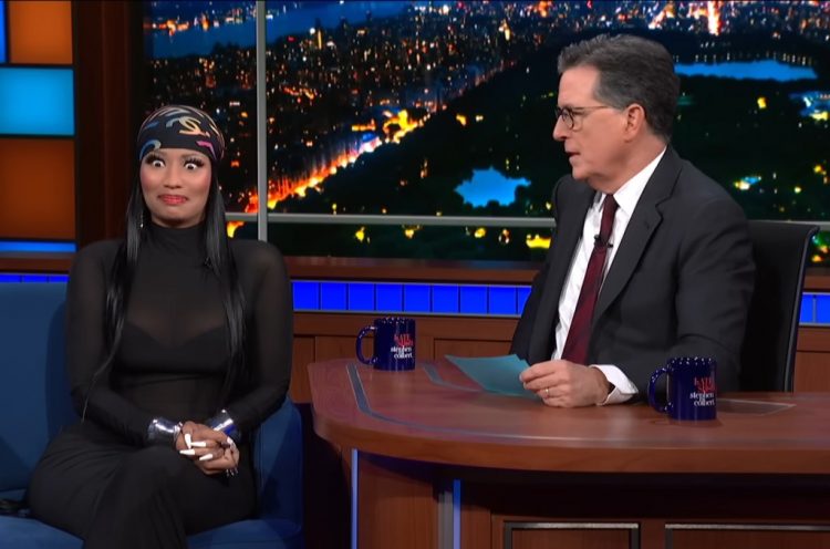 Nicki Minaj Said She Could Listen to This Whitney Houston Song Forever During ‘Colbert Questionert’ Grilling