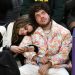 Selena Gomez and Benny Blanco Make Snuggly Public Debut as Couple at Lakers Game