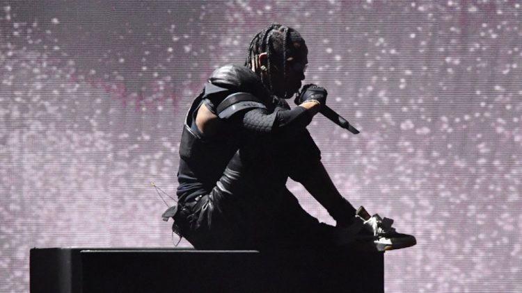 Travis Scott Goes on a Rampage During Grammys Performance