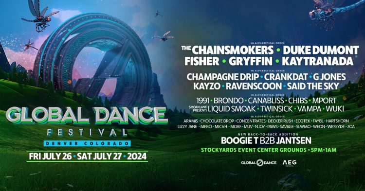 Global Dance Festival Announces Stacked 2024 Lineup Featuring Kaytranada, Fisher, Crankdat + More