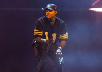Chris Brown Gets Stuck Suspended in Air During Concert