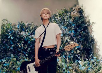 Jimin Gets a Surprise Visit From Sofia Carson in ‘Rebirth/Slow Dance’ Live Video