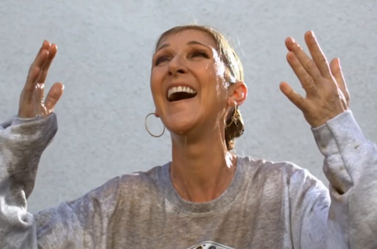 It All Came Back to Celine Dion For Her Hilarious, Gatorade-Drenched Sunday Night Football Intro