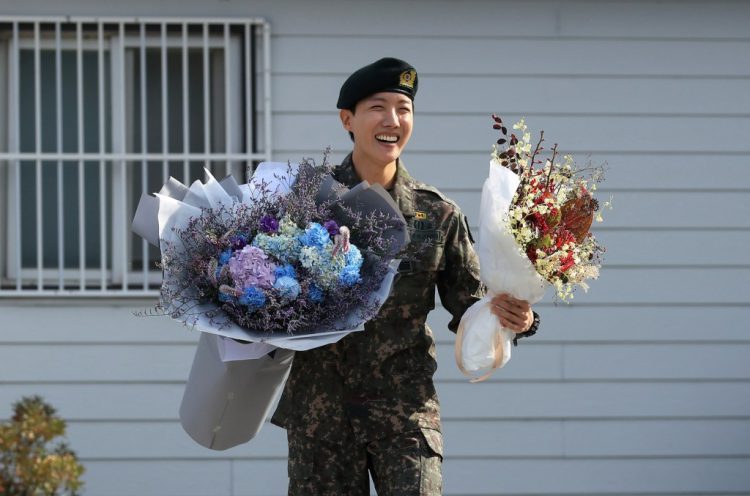 BTS’ J-Hope Discharged From Military Duty, Greeted By a Smiling Jin: ‘Thanks To the Fans’